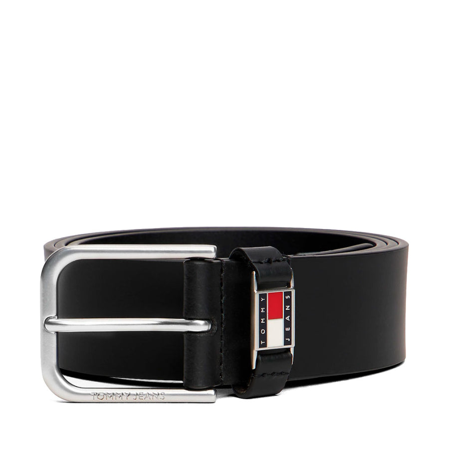 TOMMY HILFIGER. Cinturón hombre Scanton con logo y hebilla cuadrada.